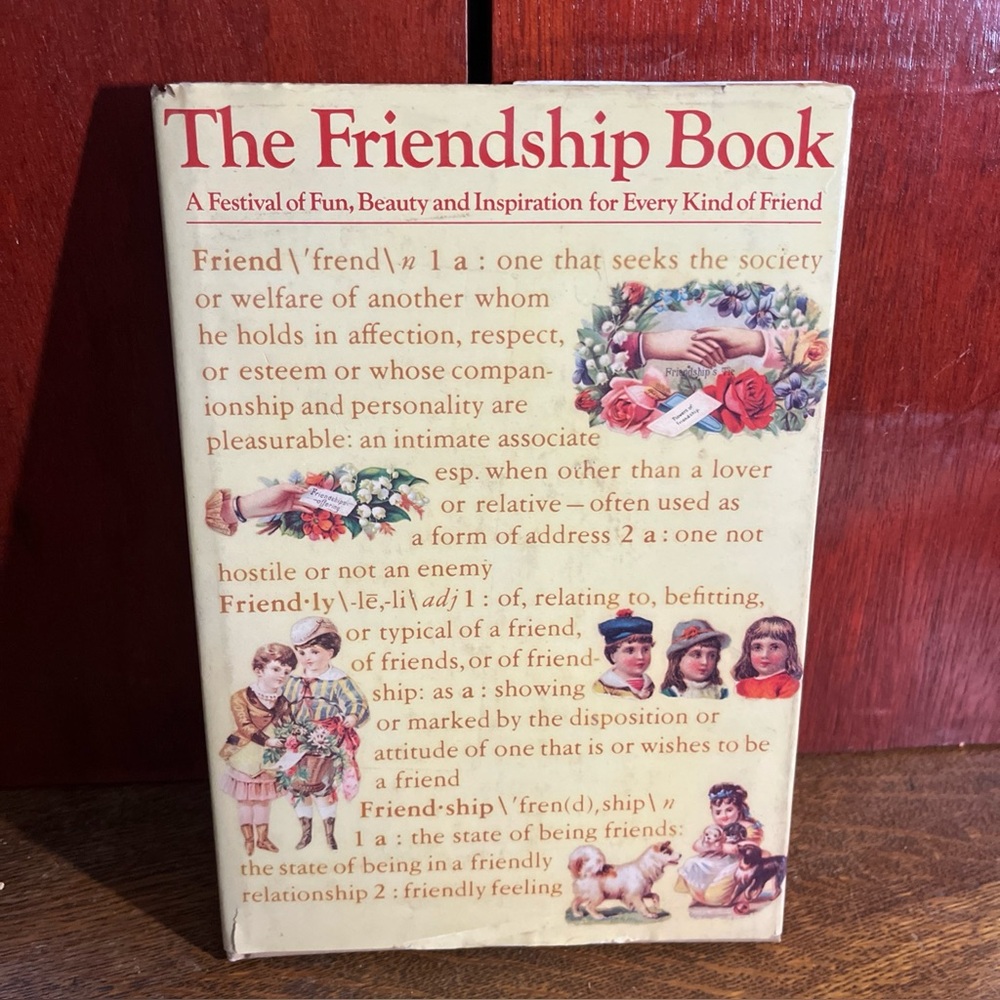 The Friendship Book A Festival of Fun, Beauty & Inspiration by Paul Wagner 1974